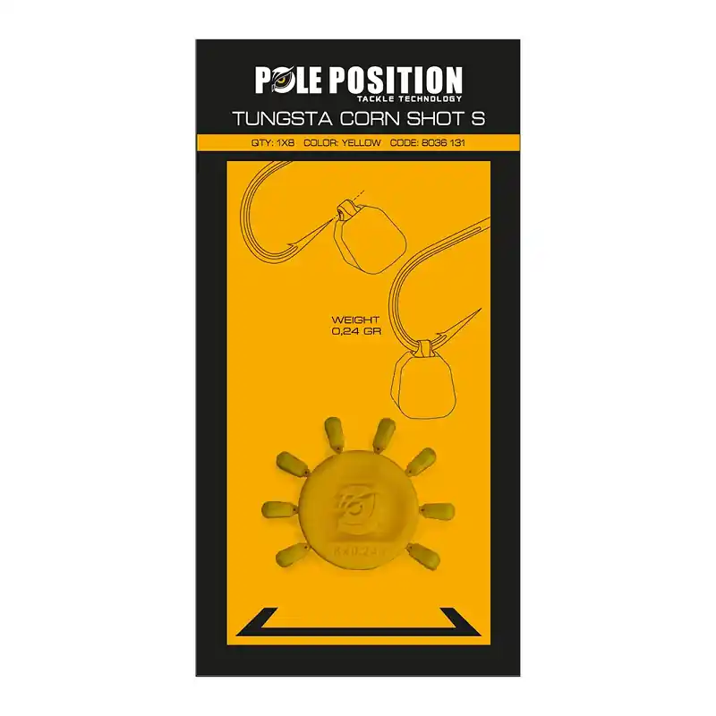 Pole Position Tungsta Corn Shot On The Hook (8pcs) S Laatste Versie