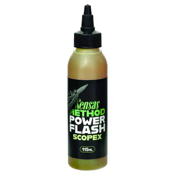Sensas Power Flash 115ml Method Liquid Corn Premium