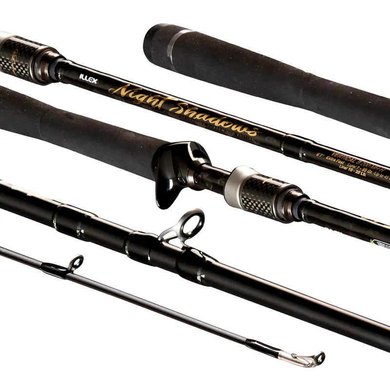Illex Night Shadows B 200 MH-H Vertical Baitcaster 2.01m (14-45g) Beperkte Voorraad