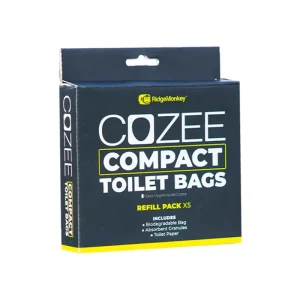 Rechtstreeks Van De Fabrikant RidgeMonkey CoZee Compact Toilet Bag Refills Navulverpakking (5pcs)