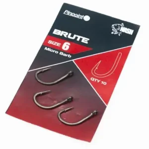 Koop Online Nash Pinpoint Brute Karperhaak (10 Stuks) 4