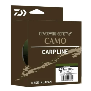 Superprijs Daiwa Infinity Camo Nylon Vislijn 810m / 0.37mm (10.1kg)