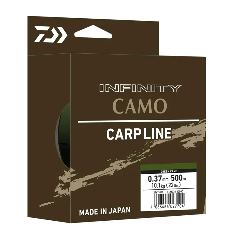 Superprijs Daiwa Infinity Camo Nylon Vislijn 810m / 0.37mm (10.1kg)