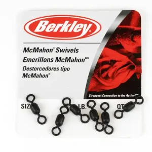 Premium Berkley McMahon Swivels Maat 3 100lb (6 stuks)