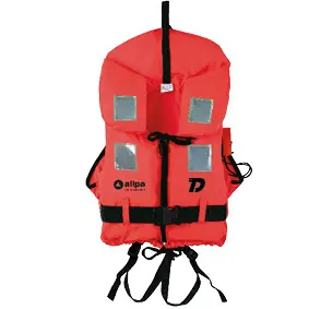 Hete Deal Allpa Reddingsvest Model 'Soft' Oranje (100N) XXXS