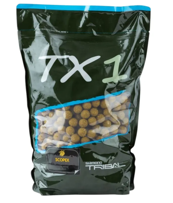 Shimano TX1 Boillie Scopex (5kg) 15mm Goedkoop