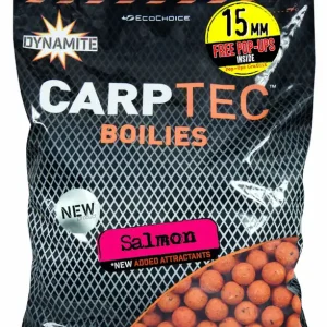 Weekendaanbieding Dynamite Baits Carptec Salmon Boilies (1.8kg) 15mm