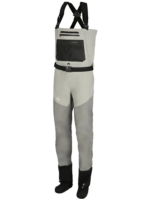 Westin W6 Waders Stockingfoot Waadpak Gunmetal L (42-45) Nieuw