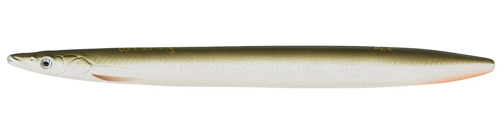 Savage Gear Line Thru Sandeel Pilker 12.5cm (19g) Black N Yellow Glow Voordeelprijs