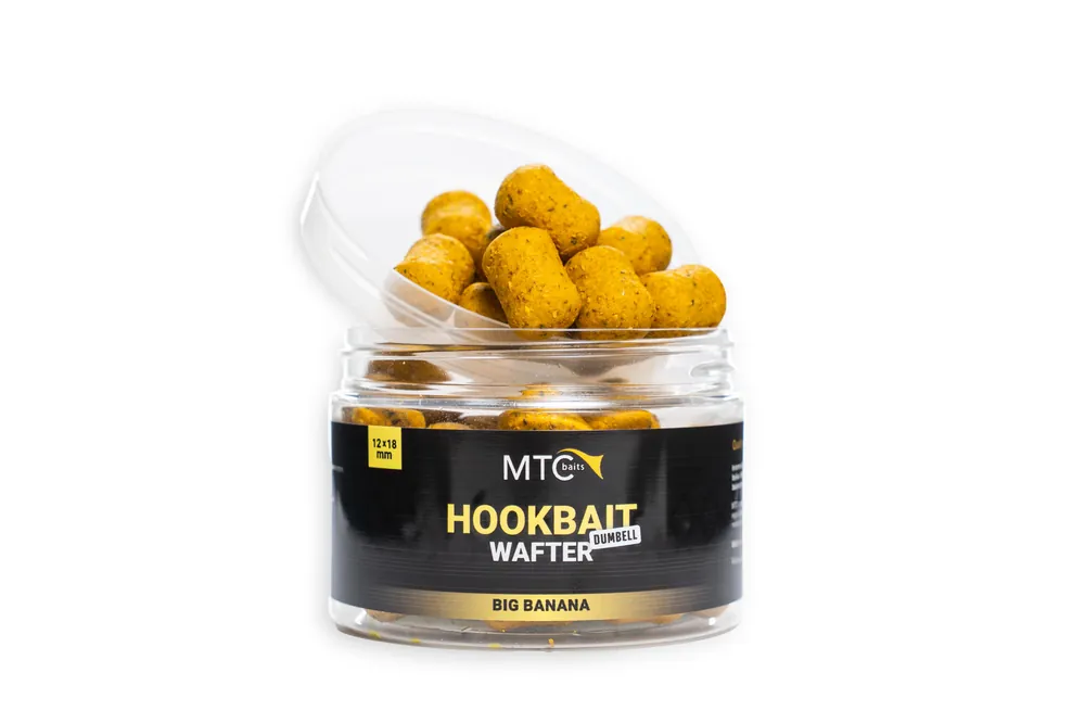 Direct Verzonden MTC Baits Hookbait Wafter Dumbell Big Banana (12x18mm)