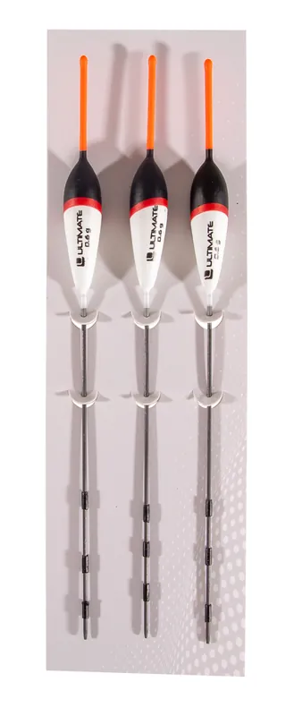 Gratis Retour Ultimate Carp 'Float 1' Karperdobber (3 Stuks) 0.6g