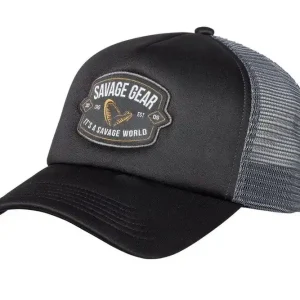 Savage Gear Badge Trucker Cap Black Koop Vandaag