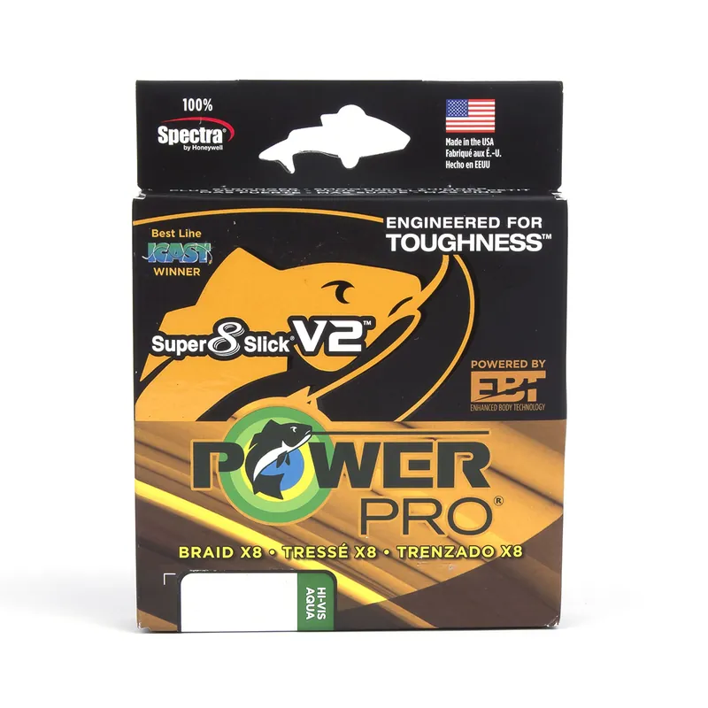 Shimano PowerPro Super 8 Slick V2 Aqua Green (455m) 0.28mm/20kg Flitsaanbieding
