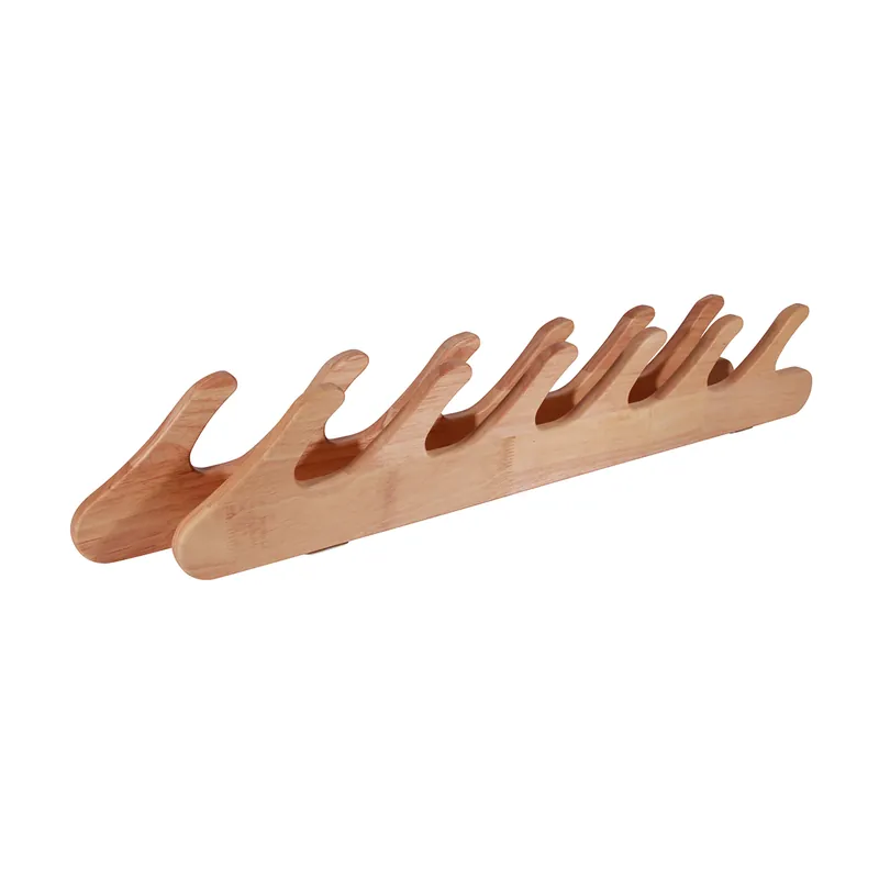 Bestseller Ultimate Wooden Wall Rod Rack 6 Rods