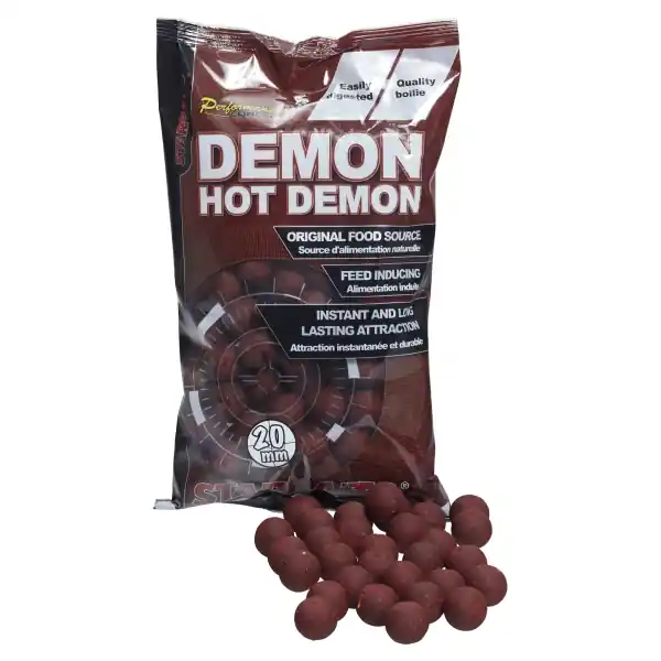 Starbaits PC Demon Hot Demon Boilies (800g) 14mm Bestel Nu