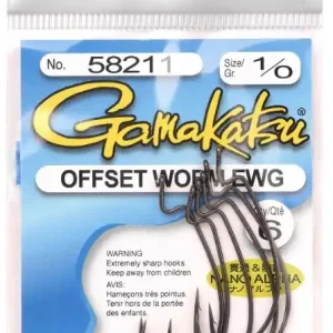 Speciale Aanbieding Gamakatsu Worm Offset Nano Alpha Haak 2/0