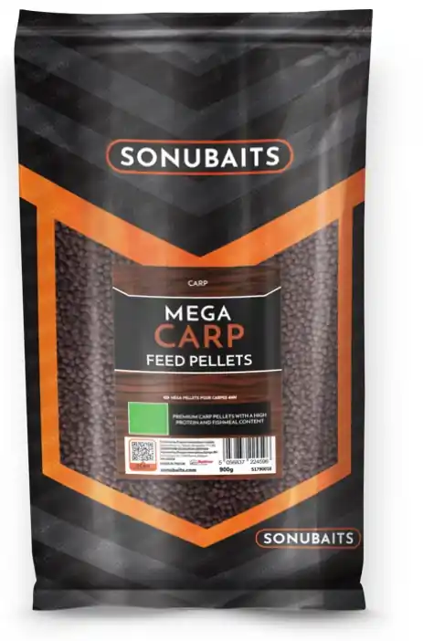 Bestel Nu Sonubaits Mega Carp Pellets 900g 8mm