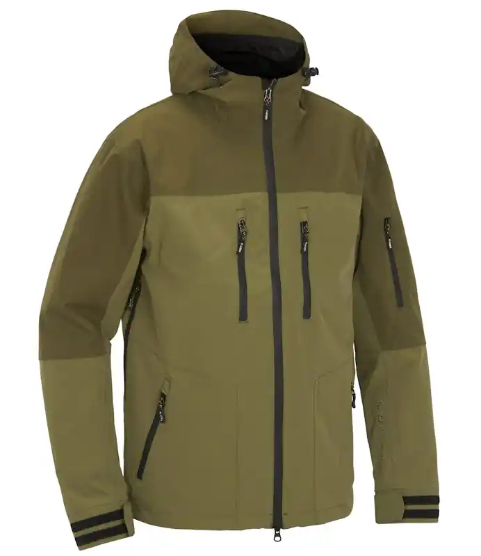 Fladen Jacket Authentic 5.0 Olive Visjas L Finale Uitverkoop