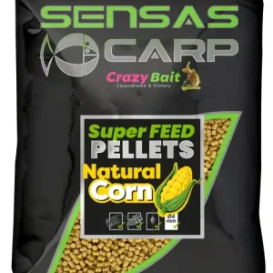 Gecertificeerd Sensas Super Feed Pellets Natural Corn 650g 2mm
