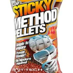 Alleen Vandaag Bait-Tech Sticky Method Pellets Micro 2mm (800g) Green