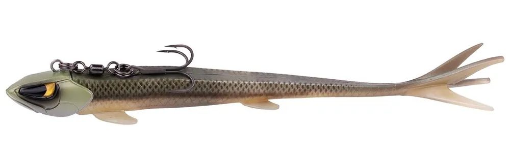 Goedkoop Zeck Zander Pelagi Shad 20cm (75g) Rauchglitter