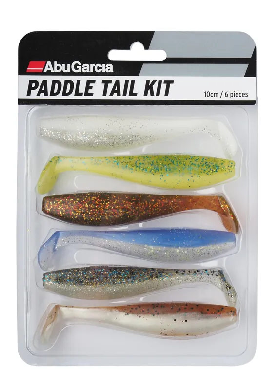 Abu Garcia Paddletail Kit Shads (6 stuks) 8cm Favoriet