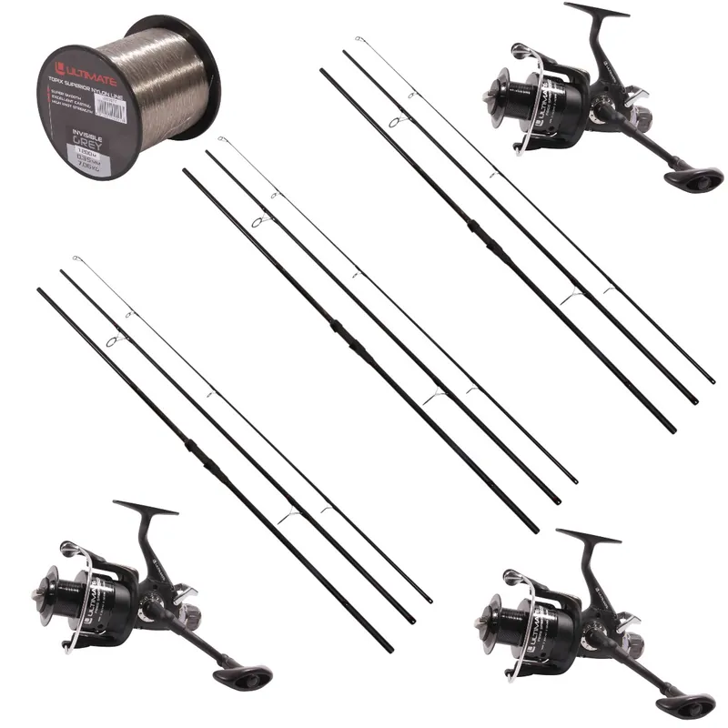 Exclusieve Aanbieding Ultimate Adventure Carp + Free Spirit Set 12ft (3lbs)