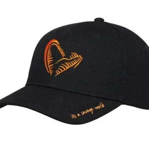 Savage Gear Jaw Baseball Cap Black Direct Verzonden