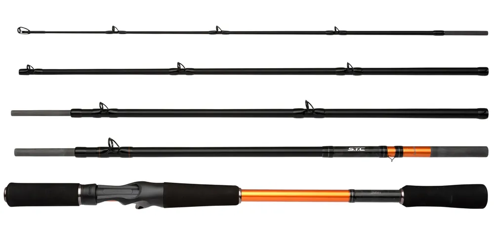 Shimano STC AX Baitcaster Reishengel 2.40m (30–100g) (5-delig) Superprijs