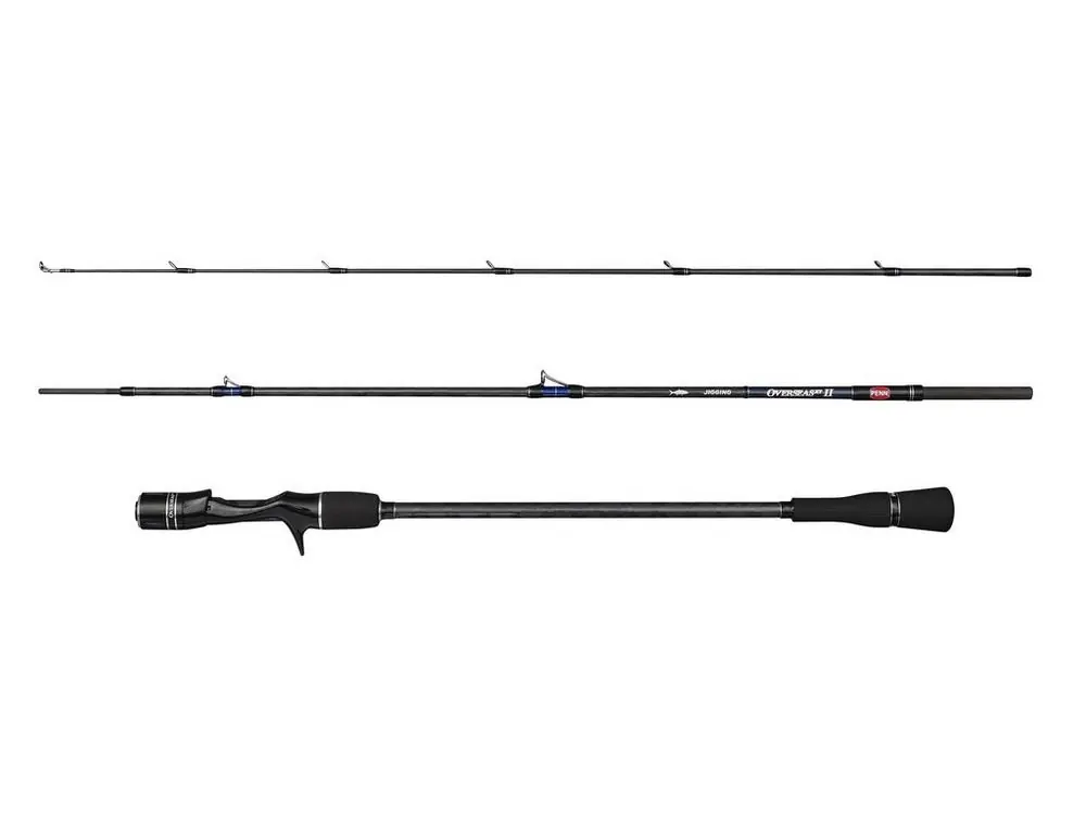 Penn Overseas XT II Jigging Baitcaster 6'3ft/1.9m (200g) (3-Delig) Bestel Nu