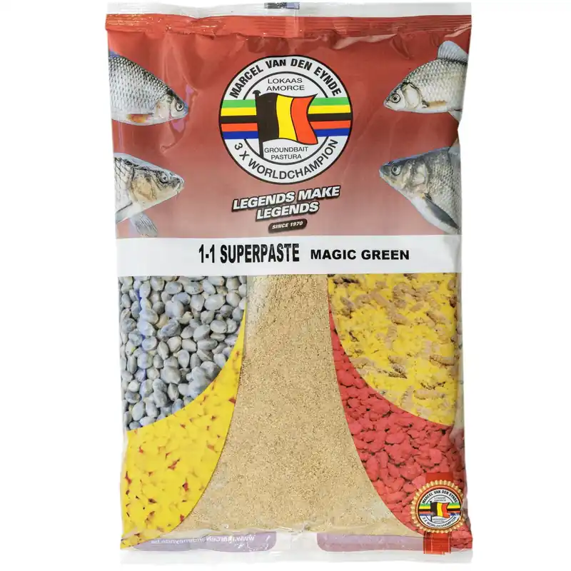 Marcel Van Den Eynde 1-1 Magic Green Paste Lokvoer (500g) Tijdelijk Beschikbaar