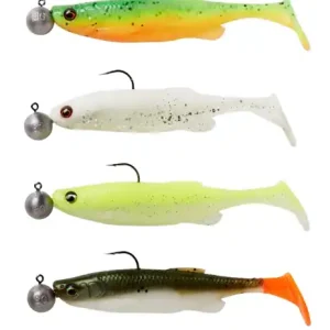 Snelle Levering Savage Gear Fat Minnow T-Tail Rtf S Shad 13cm (20g) (4 Stuks) Clearwater Mix