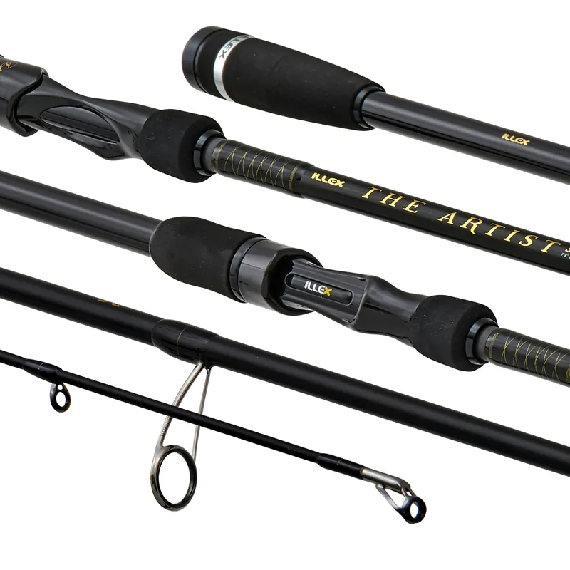 Nieuw Illex The Artist X5 S 235 M-MH Spinhengel Black Angel 2.35m (7-30g)