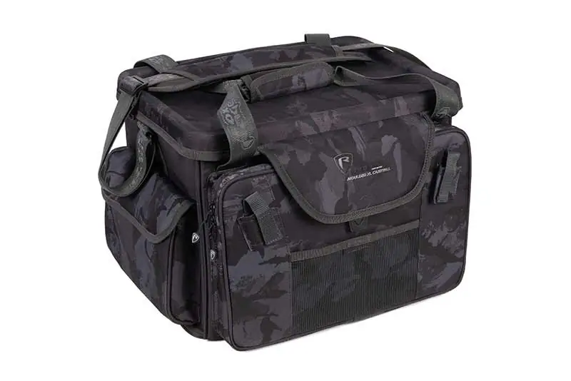 Direct Verzonden Fox Rage Camo Voyager Moulded XL Carryall (Incl. 3 Tackleboxen)