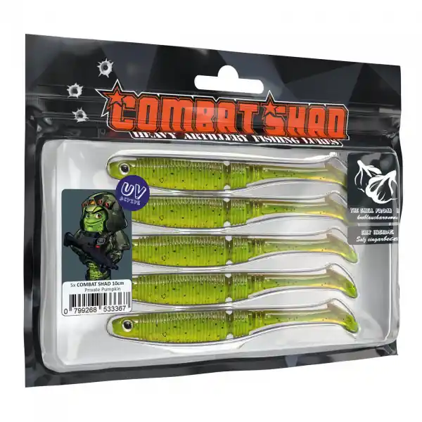 Superprijs Combat Shad 7,5cm (6 stuks) Marshall Motoroil