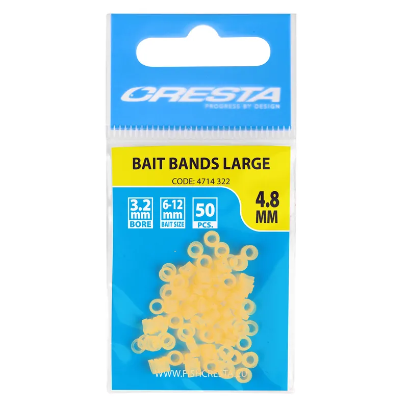 Cresta Bait Bands (50 stuks) Medium Actieprijs