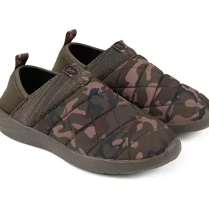 Fox Camo/Khaki Bivvy Slippers 42 Uitverkoop