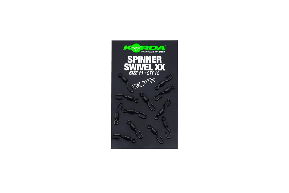 Koop Online Korda Spinner Swivel size 11, 12 stuks Size 11 XX