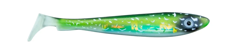 Koop Online Svartzonker McRubber Flash Shad 23cm (2 stuks) Black Back Motoroil