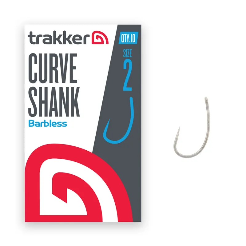 Meest Verkocht Trakker Curve Shank Hooks Barbless (10pcs) 6