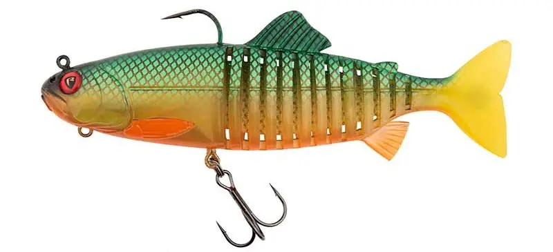 Fox Rage Jointed Replicant Shad 20cm Silver Halo Meest Verkocht