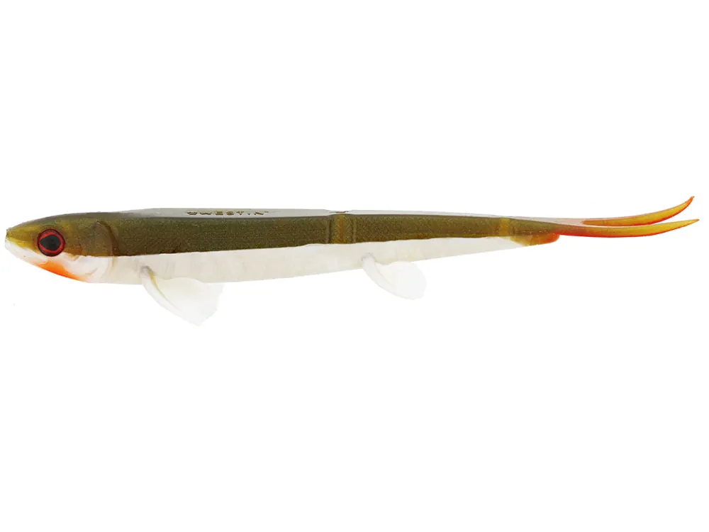 Direct Verzonden Westin Twinteez Pelagic V-Tail Shad 20cm 30g (2 Stuks) Black Mamba