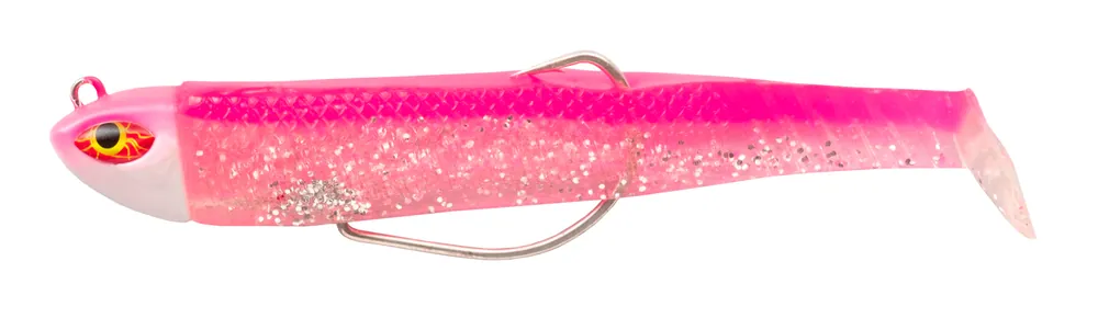 Cinnetic Crafty Candy Shad 17cm (125g) (2 stuks) Electric Pink Op = Op