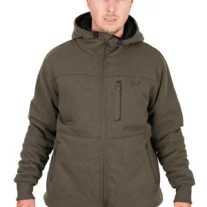 Betaalbaar Fox Collection Sherpa Jas Green/Black L