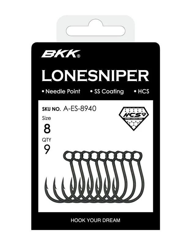BKK Lonesniper Roofvis/Zeevis Haak (8 Stuks) 1 Betrouwbaar
