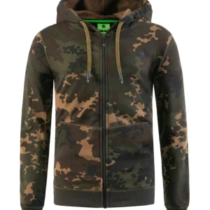 Korda Zip Hoodie Dark Kamo Visvest L Snelle Levering