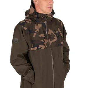 Fox RS25K Khaki/Camo STD Jacket Visjas (Waterdicht) L Laatste Kans