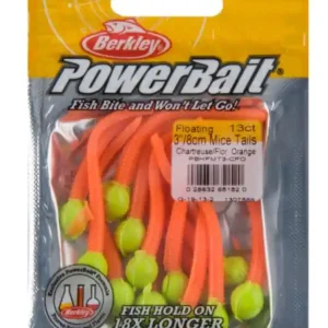Berkley Powerbait Mice Tail 7,5cm Orange Silver/Chart Laatste Versie