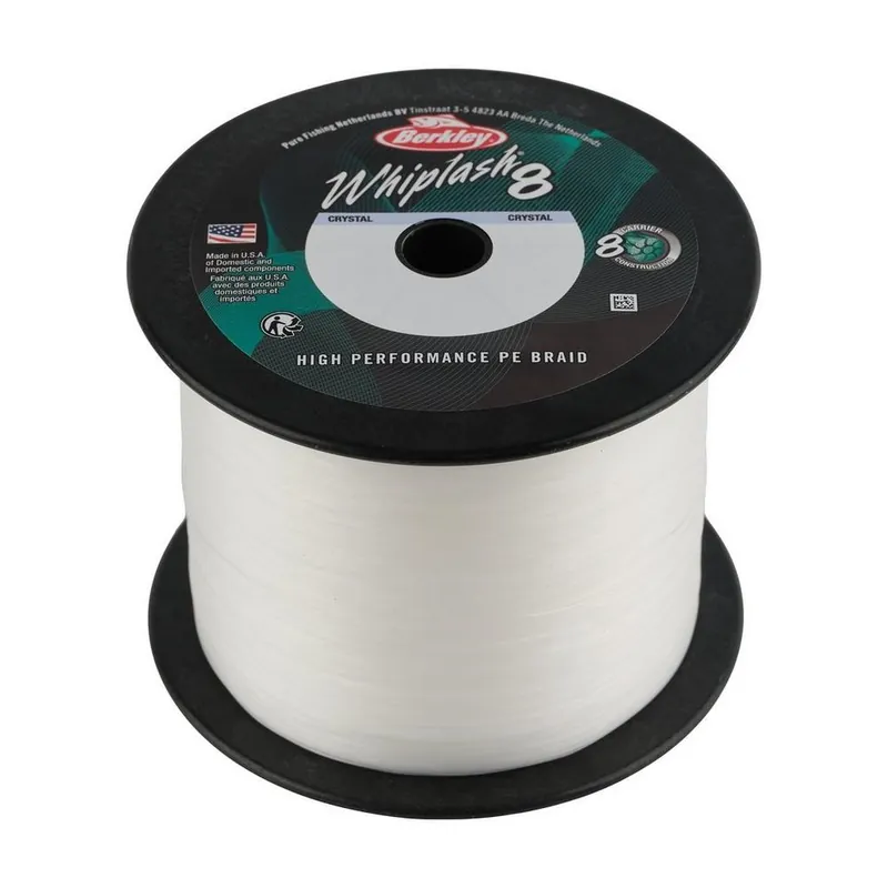 Berkley Whiplash 8 Gevlochten Lijn Crystal 2000m 0.06mm (10.7kg) Laatste Kans