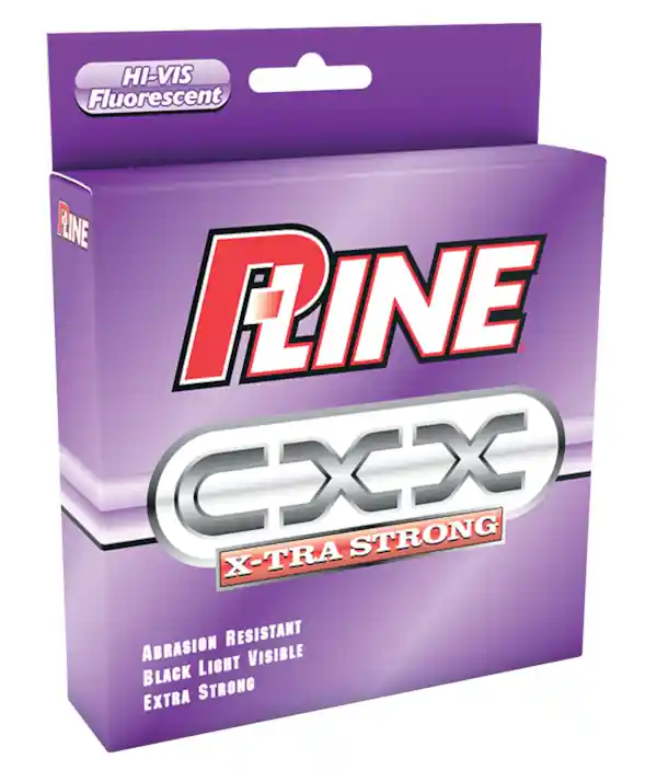 Dagaanbieding P-Line CXX X-Tra Strong Hi-Vis Clear Fluorocent 12lb